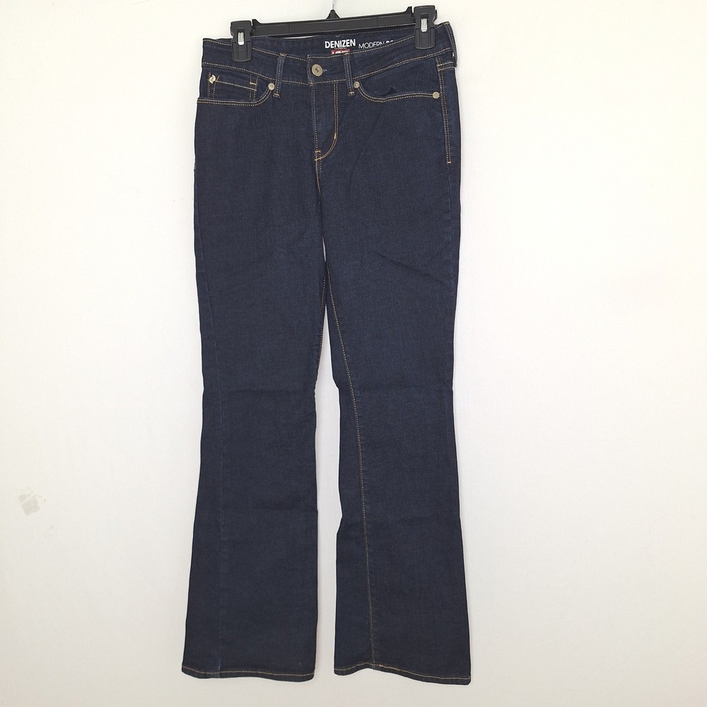 Y2K Denizen Levi's Modern Boot Cut Indigo Blue 4S W27 L30 Womens Stretch